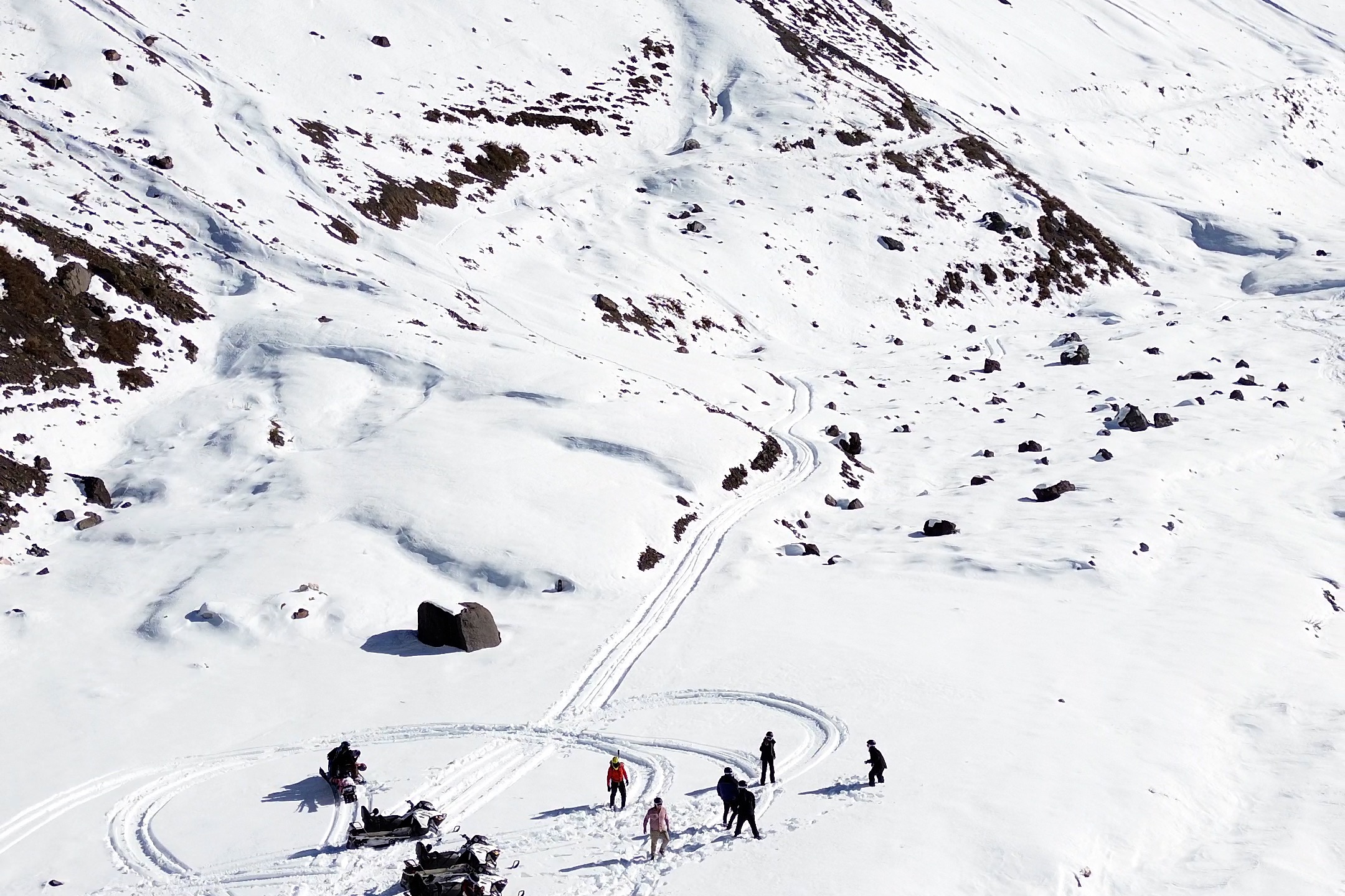 MOTONIEVE cajón del Maipo 