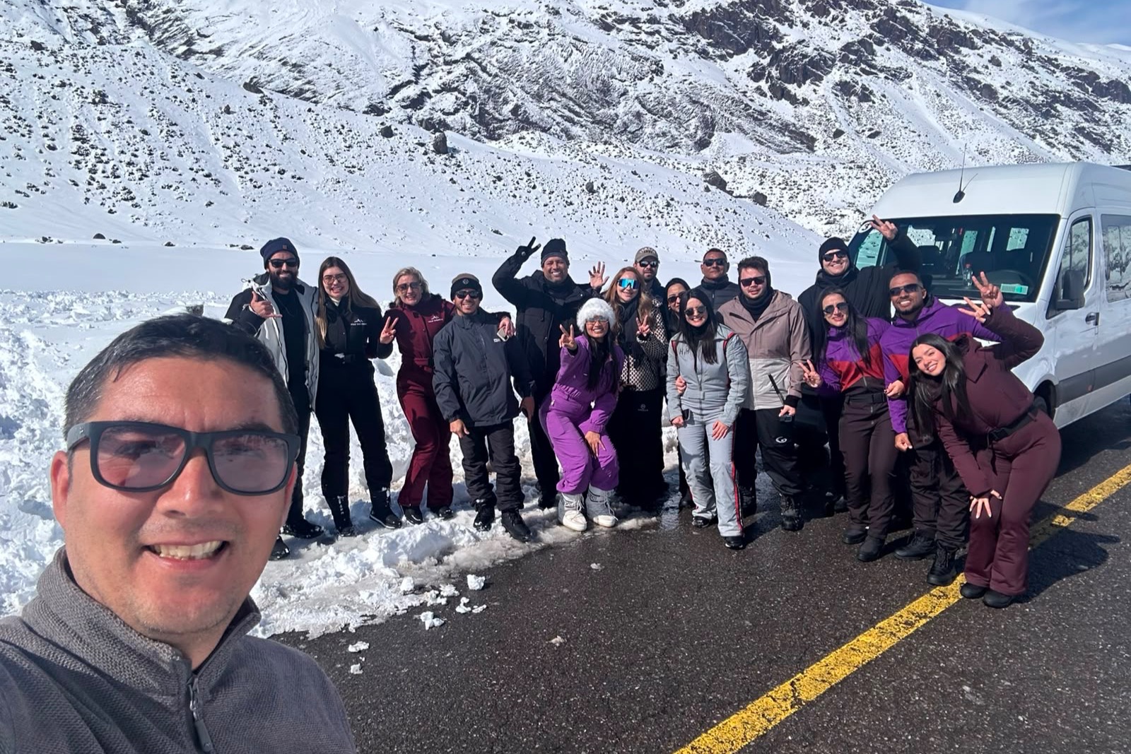 MOTONIEVE cajón del Maipo 